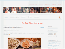 Tablet Screenshot of per-bast.com